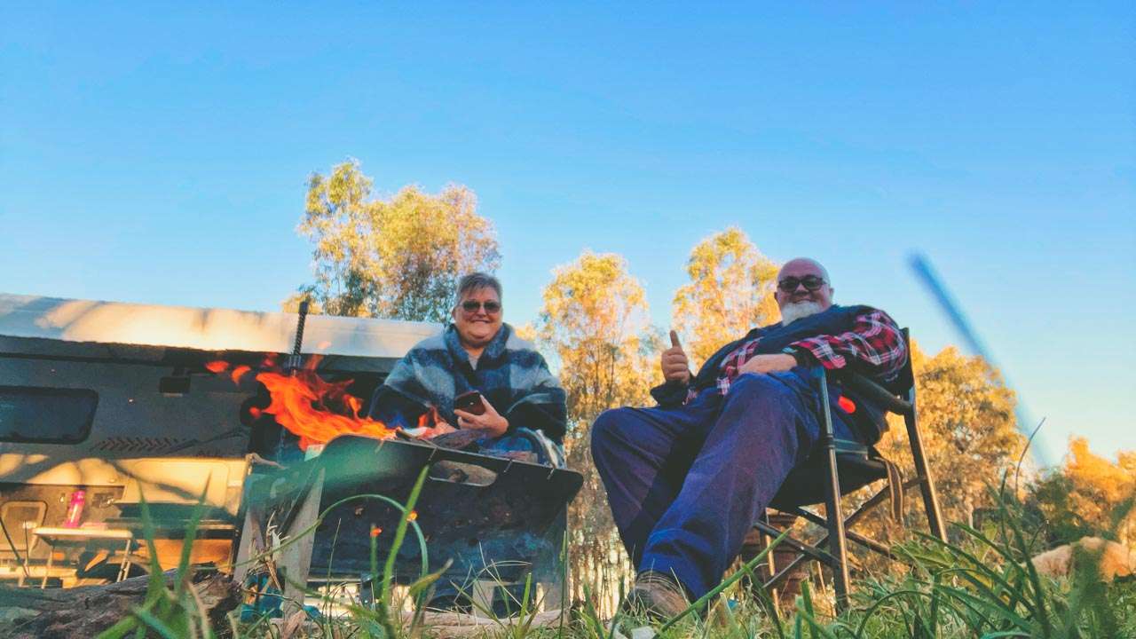 Camping Near Grenfell