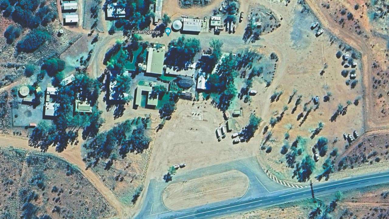 Curtin Springs Not Quite Camping In Uluru