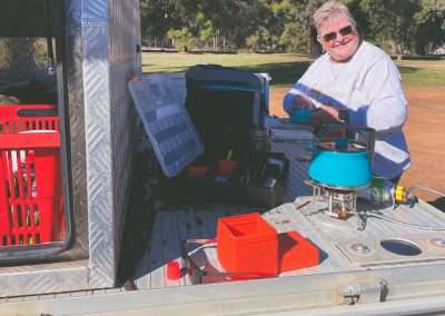 Lunch While Out Geocaching