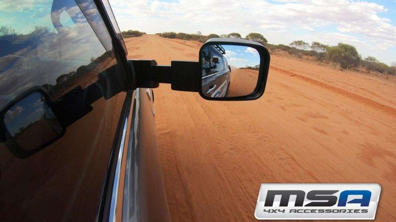 MSA Towing Mirrors (Image Courtesy Of MSA Australia)