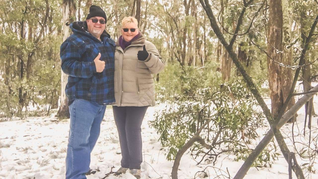 At The Snow Near Sydney At Mt Canobolas