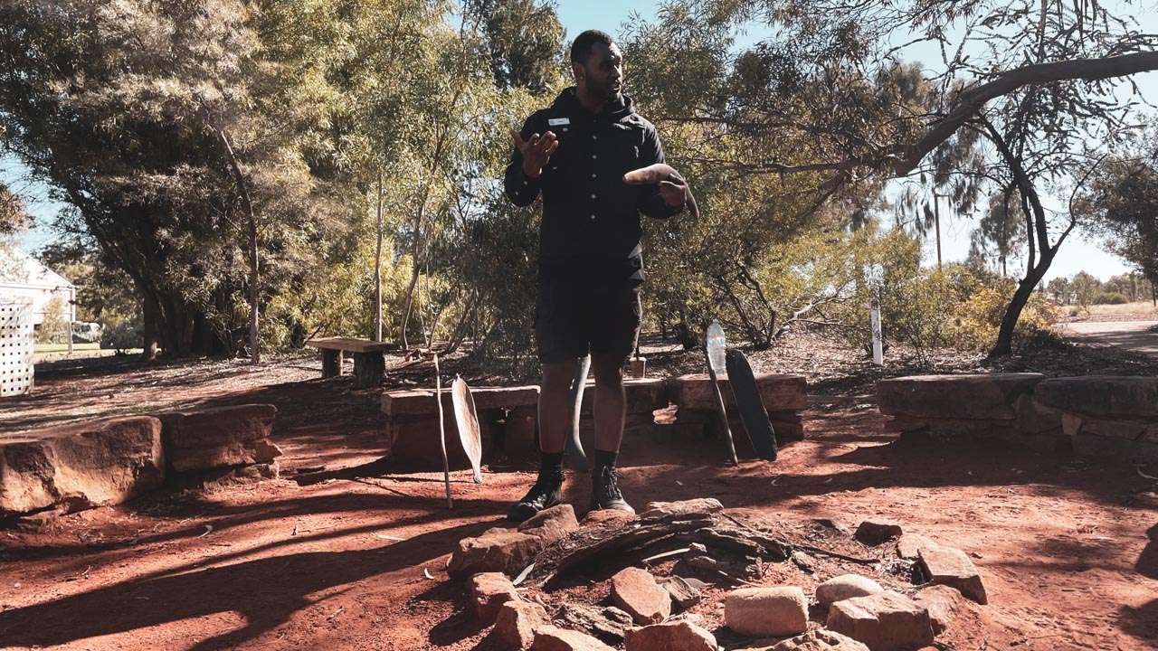 At Uluru Caravan Park