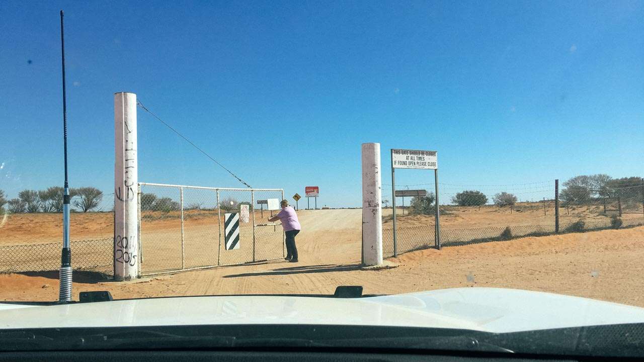 Cameron Corner Gates