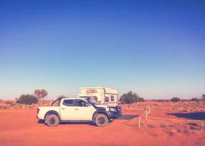 Camping In Corner Country