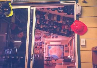 Doors Into The Bar At Cameron Corner