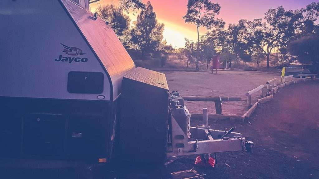 In The Caravan Park At Uluru Ayers Rock Campground Yulara
