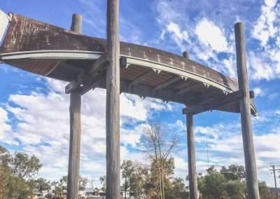 Replica Of Sturts Whaleboat At Tibooburra