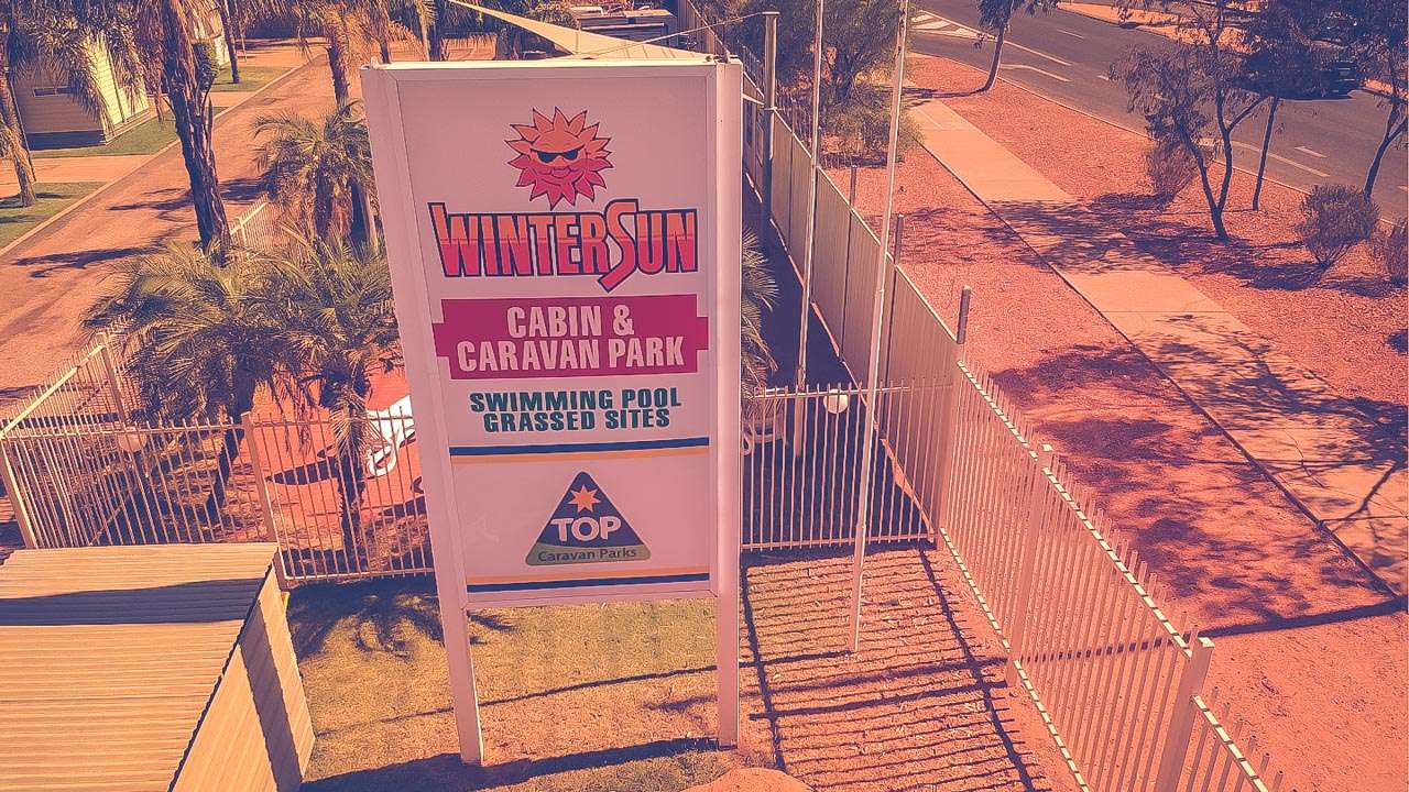 Safest Caravan Park In Alice Springs (Photo Courtesy Of Wintersun Caravan Park)