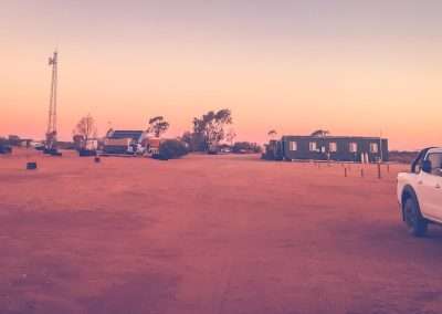 Sun Getting Low At Cameron Corner