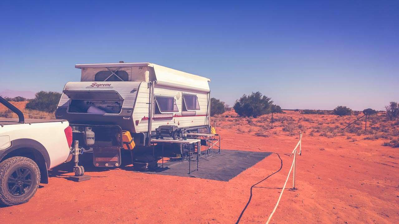 Supreme Getaway Caravan Camping At Cameron Corner