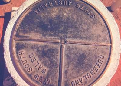 Three State Survey Marker