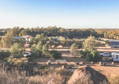 Tibooburra Caravan Park Unpowered Section
