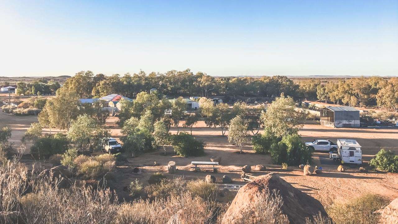 Tibooburra Caravan Park Unpowered Section