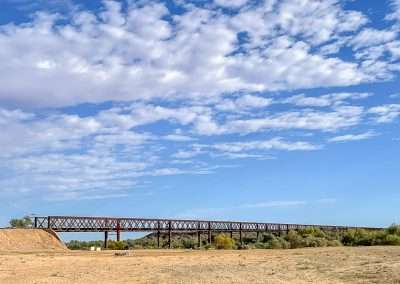Algebuckina Bridge Over Neales River