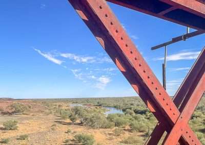 Algebuckina Up On The Bridge