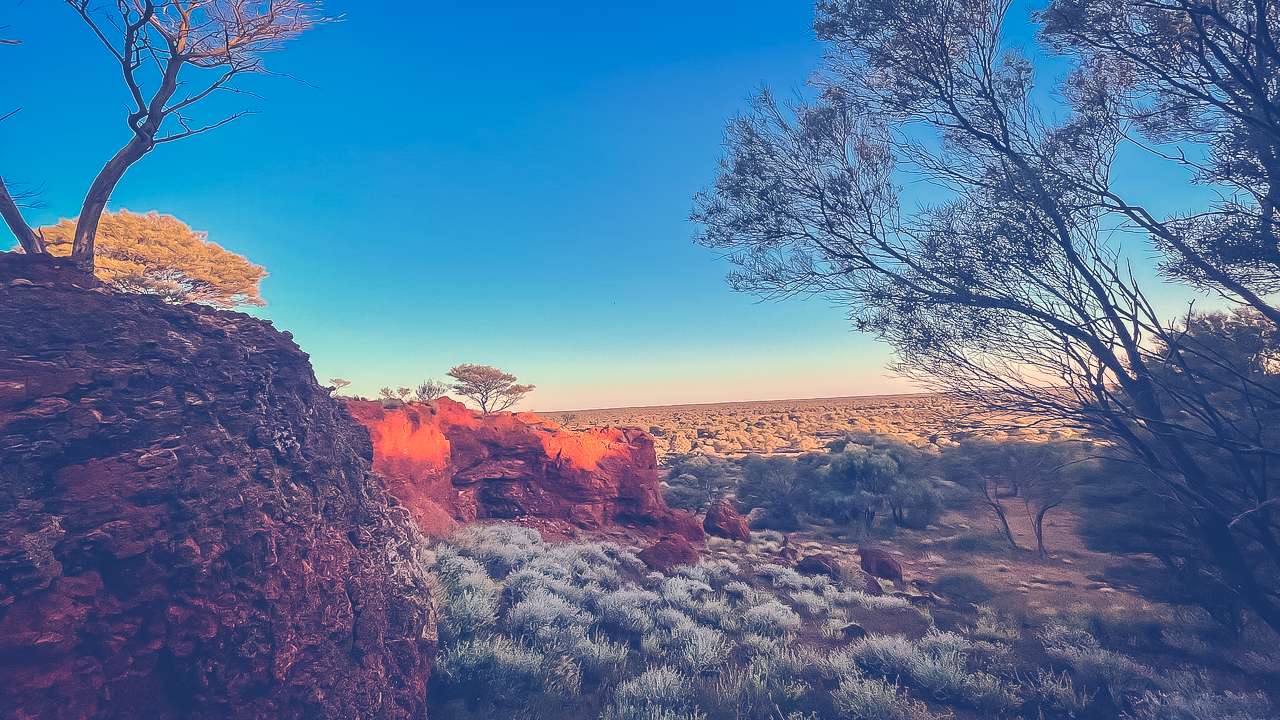 Awesome View At Desert Surf Central