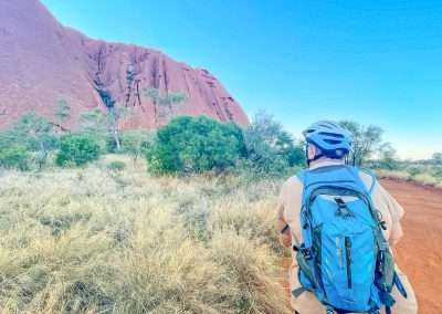 Bike Ride Around Uluru Base