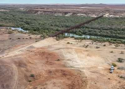 Camping At Algebuckina Bridge