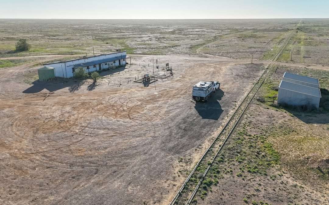 Camping At Curdimurka Siding On The Oodnadatta Track
