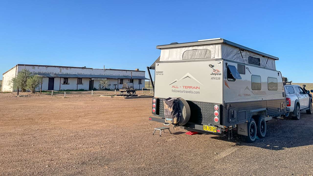 Camping At Curdimurka Siding
