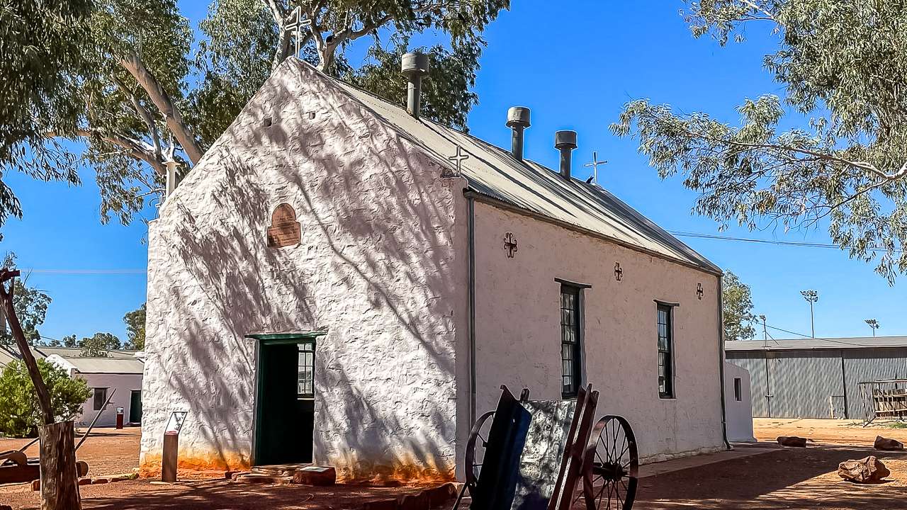 Church At The Hermannsburg Historic Precinct