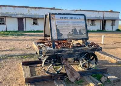 Curdimurka Railway Siding Info Board
