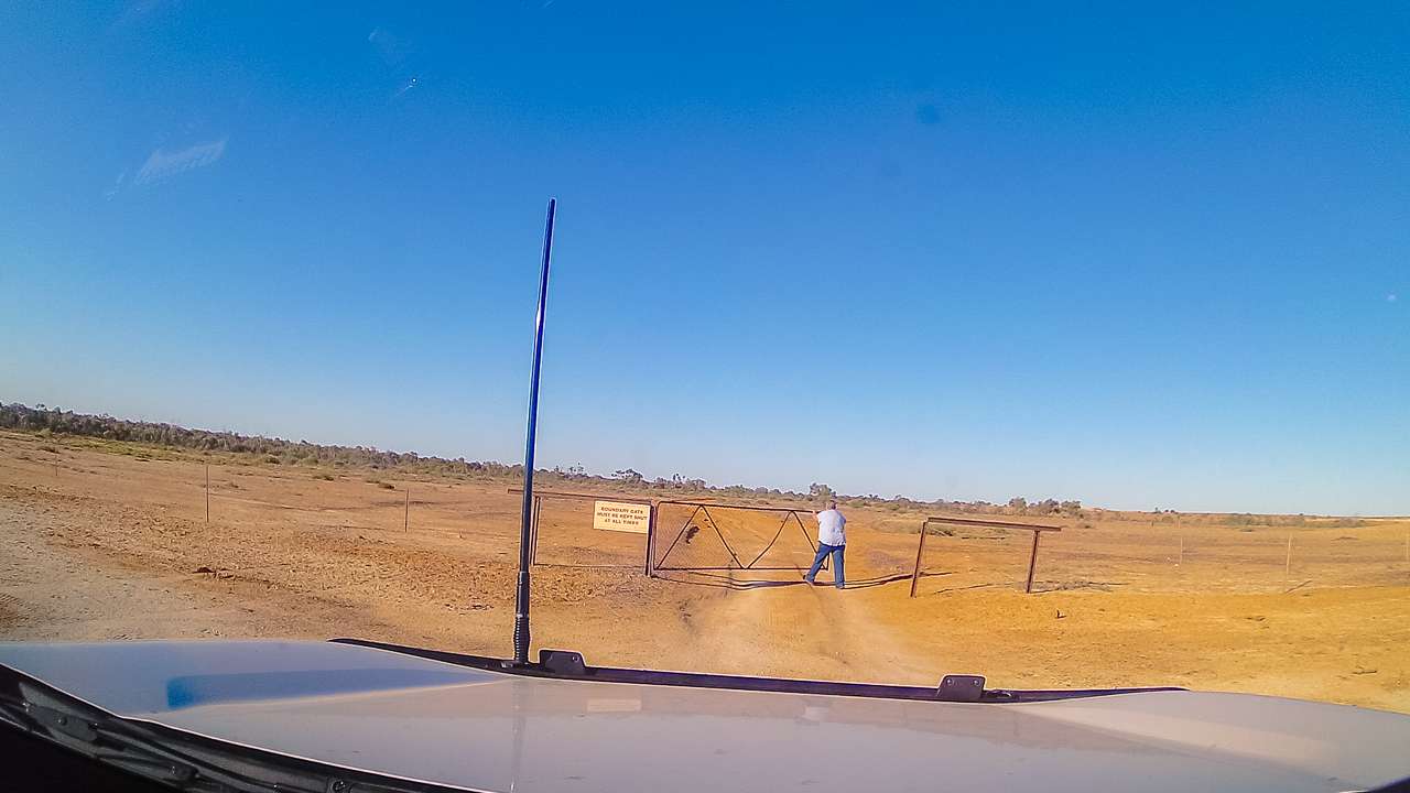 Curdimurka Siding Entry Gates