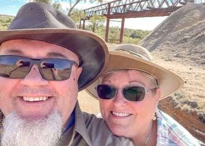 Dave And Amanda Algebuckina Camping