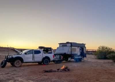 Fire Going While I Do A Tyre Repair