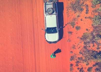 Getting Some Drone Shots On The Great Central Road