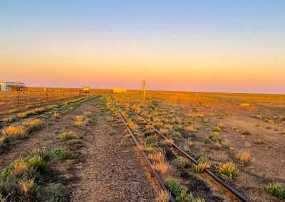 Ghan Railway Tracks