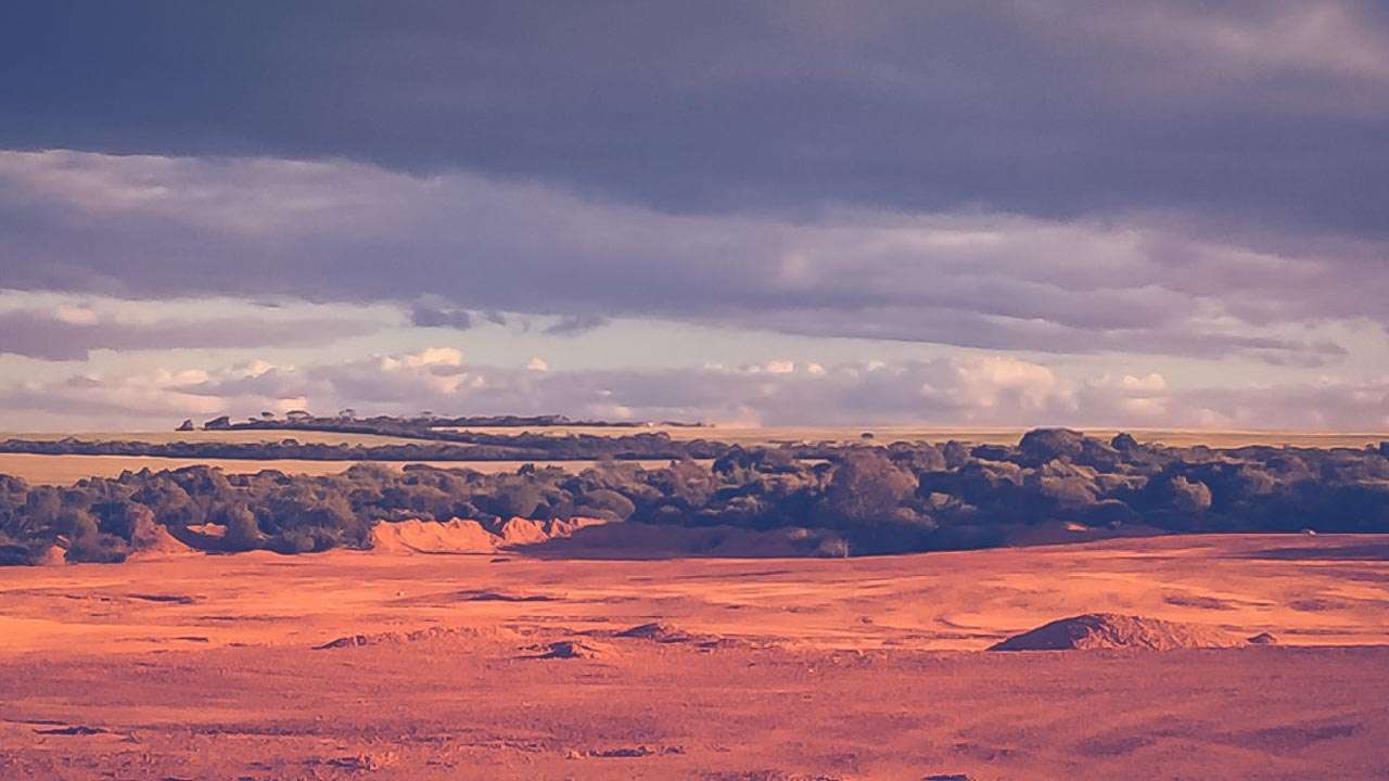 Gravel Pit Pull Over South Kumminin WA