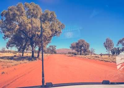 Great Central Road Between Uluru And Docker River