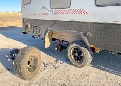 Jayco All Terrain Algebuckina Waterhole Flat Bloody Tyre
