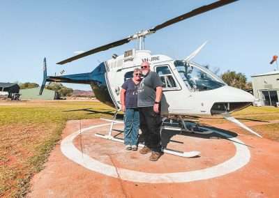 Just Before our Flight With Professional Helicopter Services At Kings Canyon