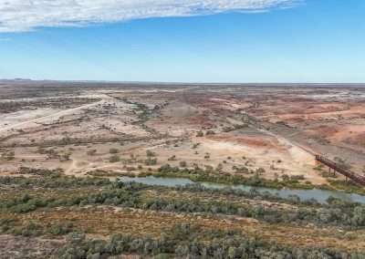 Neales River At Algebuckina