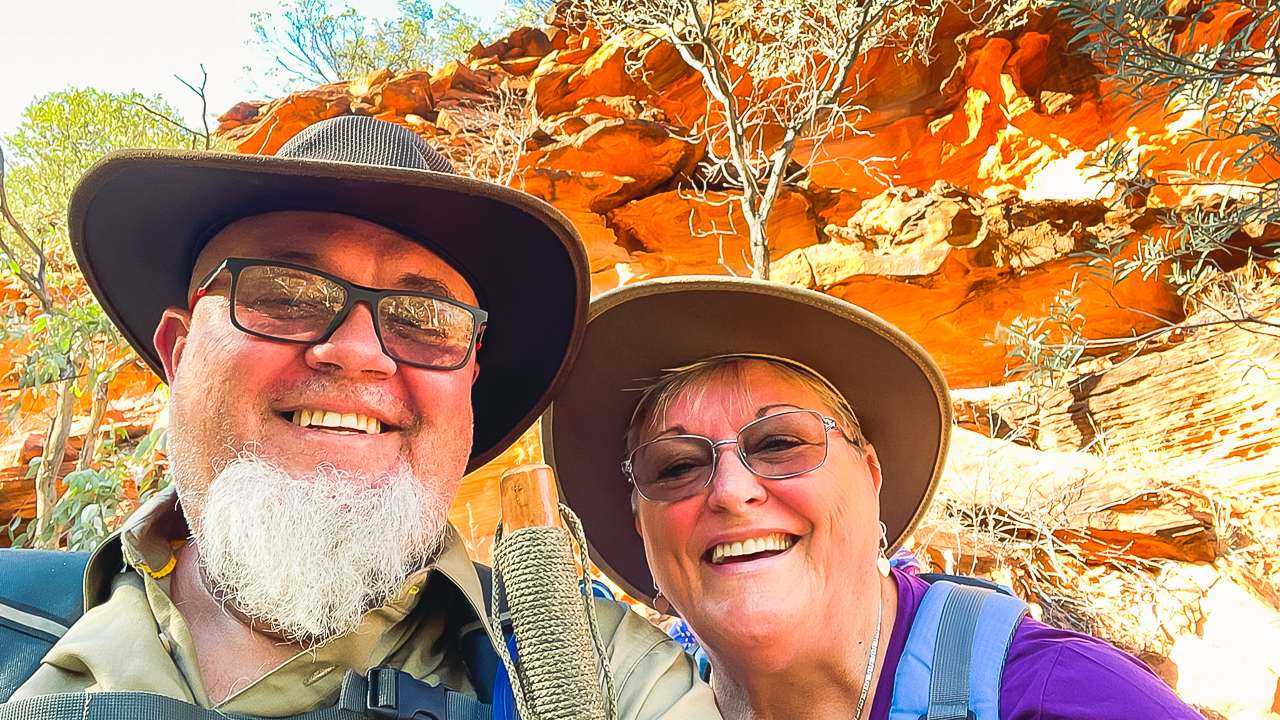 Selfie On The Kings Canyon Creek Walk
