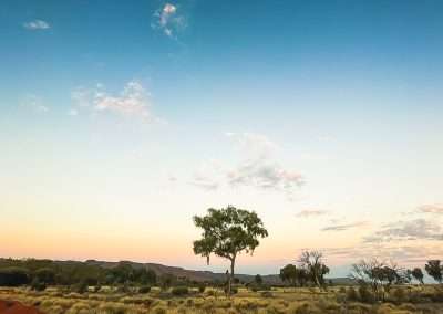Sunset From Kings Canyon Resort