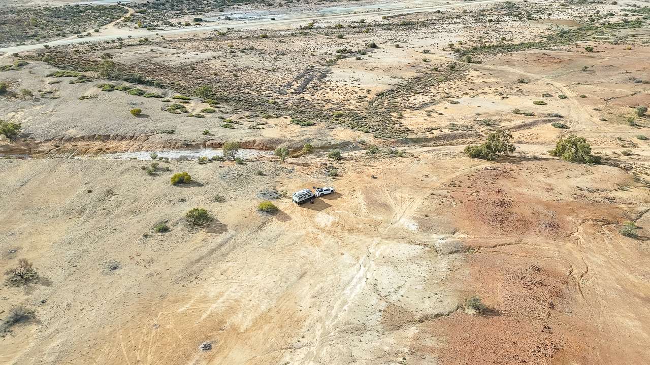 Us Camping On The Oodnadatta Track