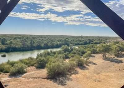 View From The Algebuckina Railway Bridge