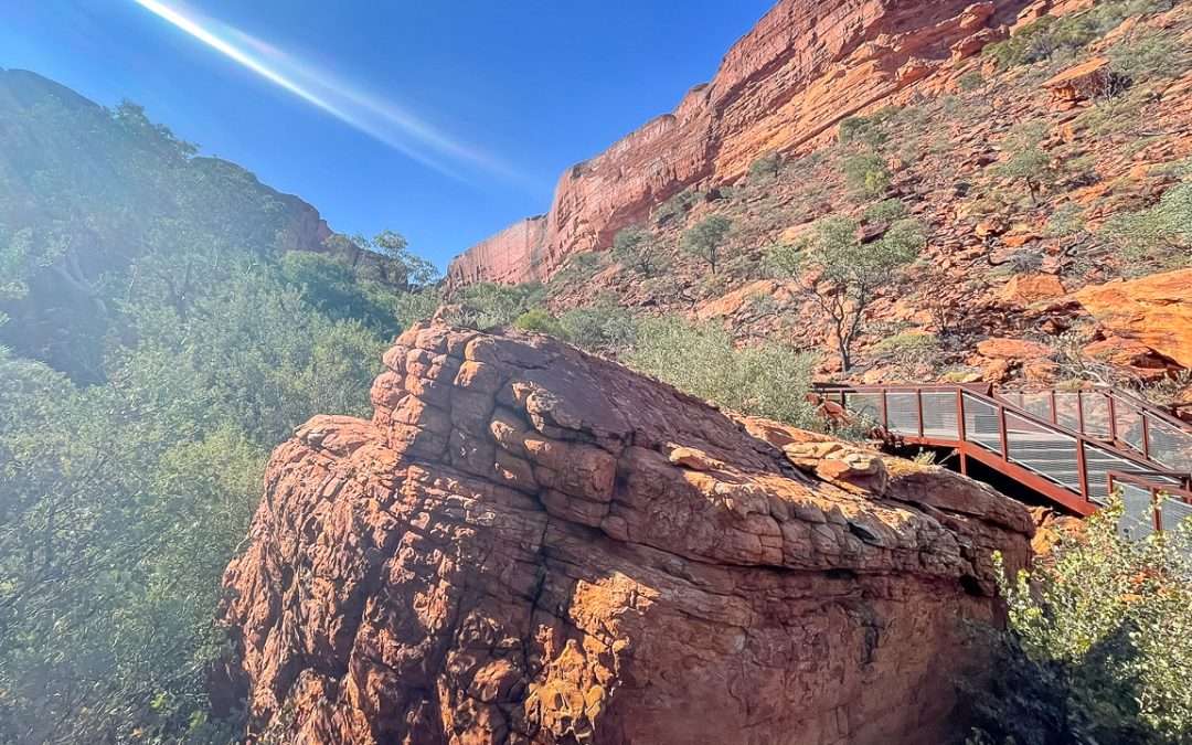 Alice Springs To Kings Canyon Via Stuart & Lasseter Highways