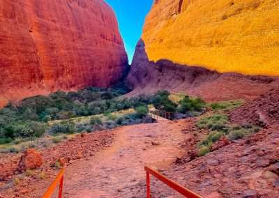 Walpa Gorge At Kata Tjuta (The Olgas)