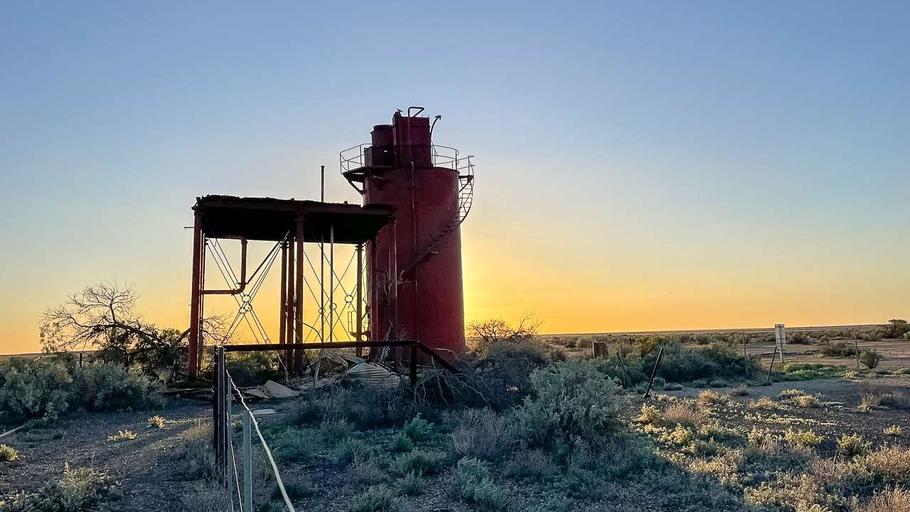 Water Softener And Tank At Curdimurka