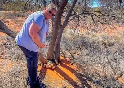 geocache Found On The Drive From Marla To Alice Springs