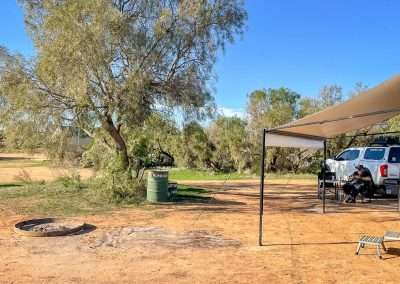 All Set Up For Camping At The Farins Ghost Town