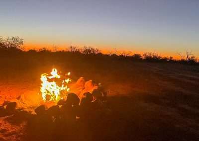 Campfire On The Oodnadatta Track