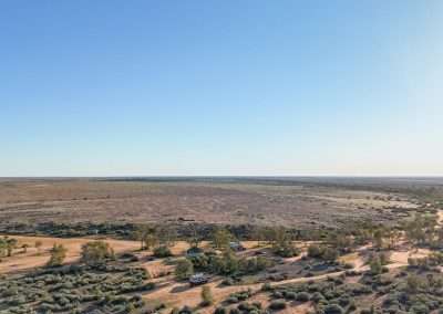 Camping Area At Farina Ghost Town