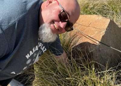 David Geocaching Around Broken Hill