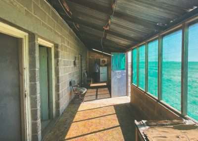 Front Verandah At Abandoned Hut Near Witchelina