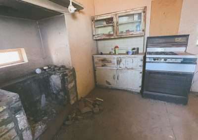 Inside Kitchen At west Mount Hut